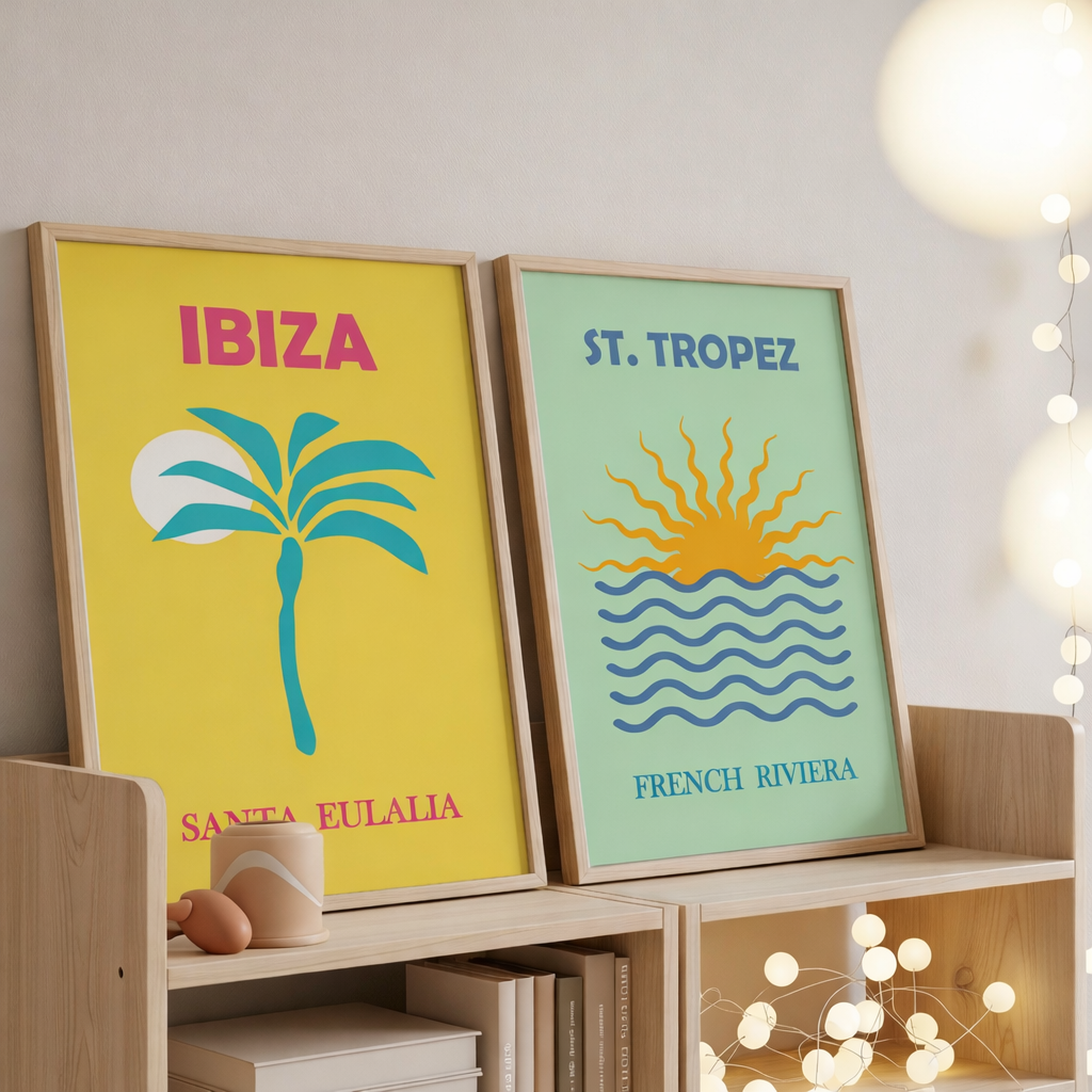 Cuadro Letras Ibiza Palma