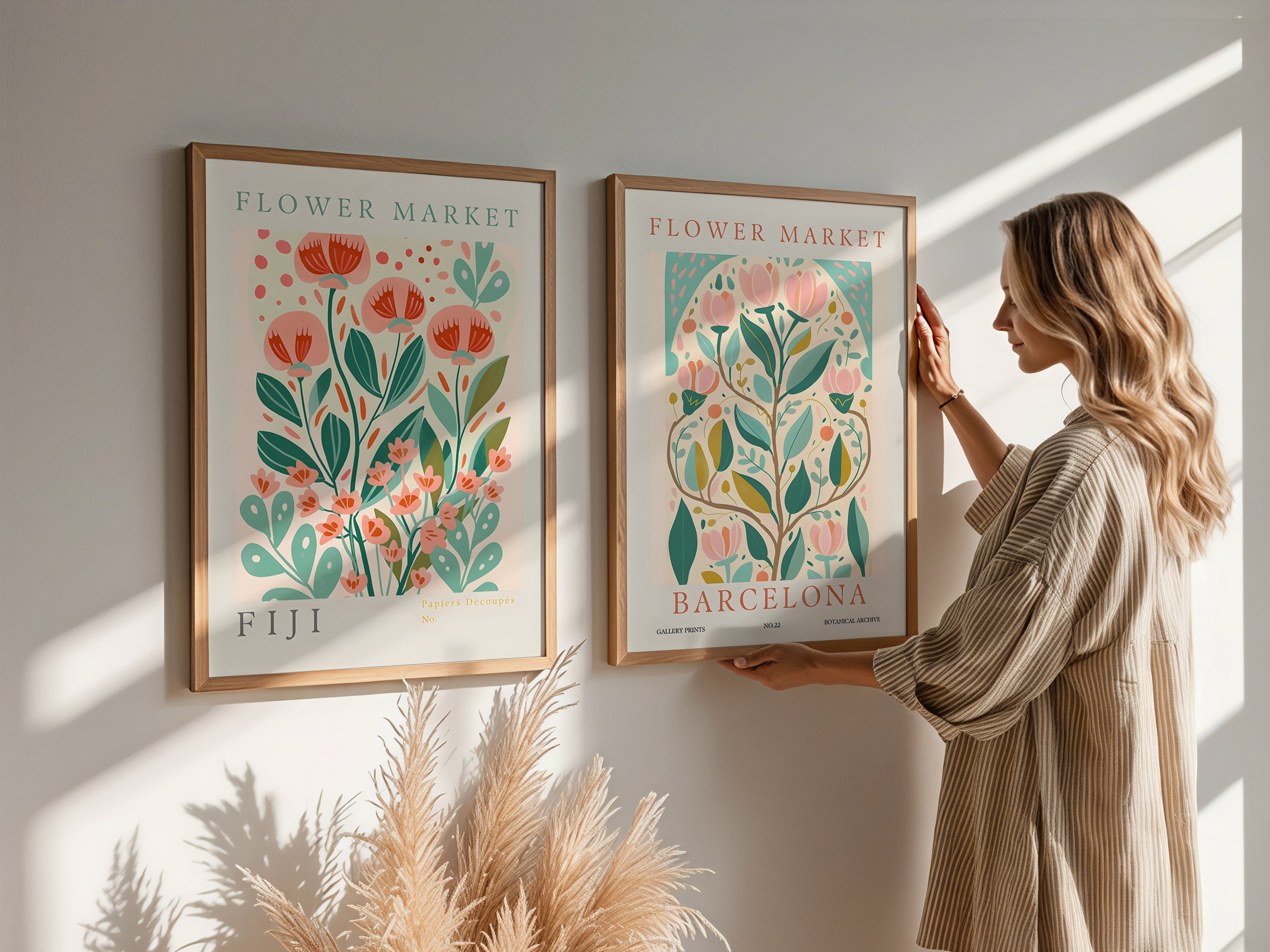 Cuadro Flower BARCELONA