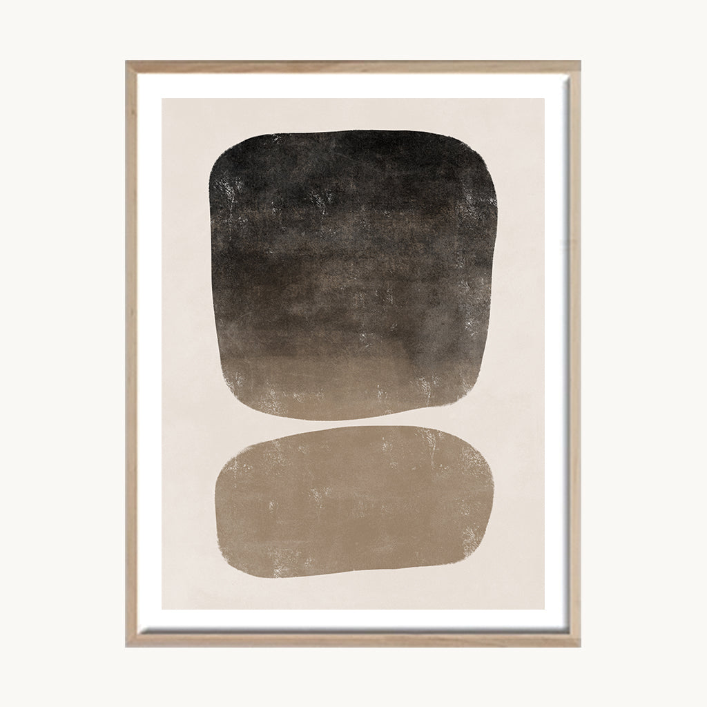 Cuadro Abstracto Piedra Arena