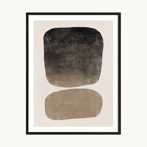 Cuadro Abstracto Piedra Arena