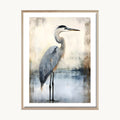 Cuadro Animales Garza Pintura clásica
