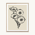 Cuadro Boho Flores Silvestres Delicadas