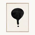 Cuadro Boho Globo Negro Minimalista