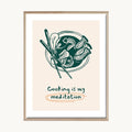 Cuadro Cocina Cooking meditation