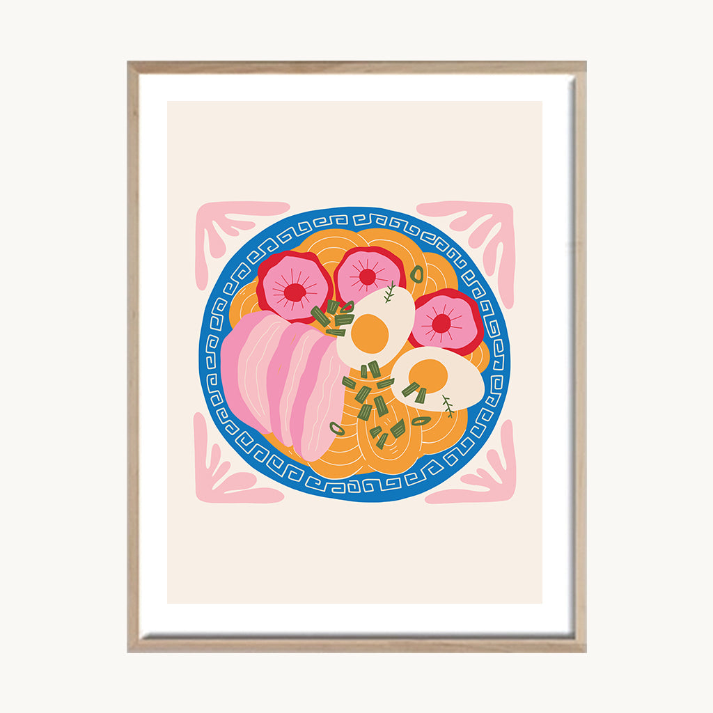 Cuadro Cocina Plato Pop Art