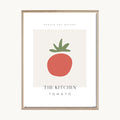 Cuadro Cocina Tomate Minimal Moderno
