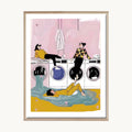Cuadro Cocina  Ilustración Moderna