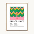 Cuadro Cocina  Aperol Spritz Ilustrado
