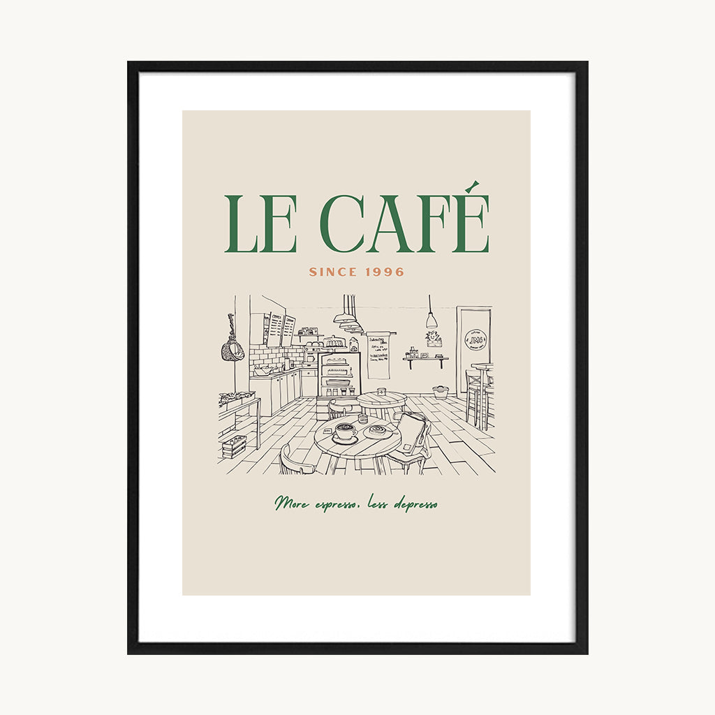 Cuadro Cocina Le Café Vintage