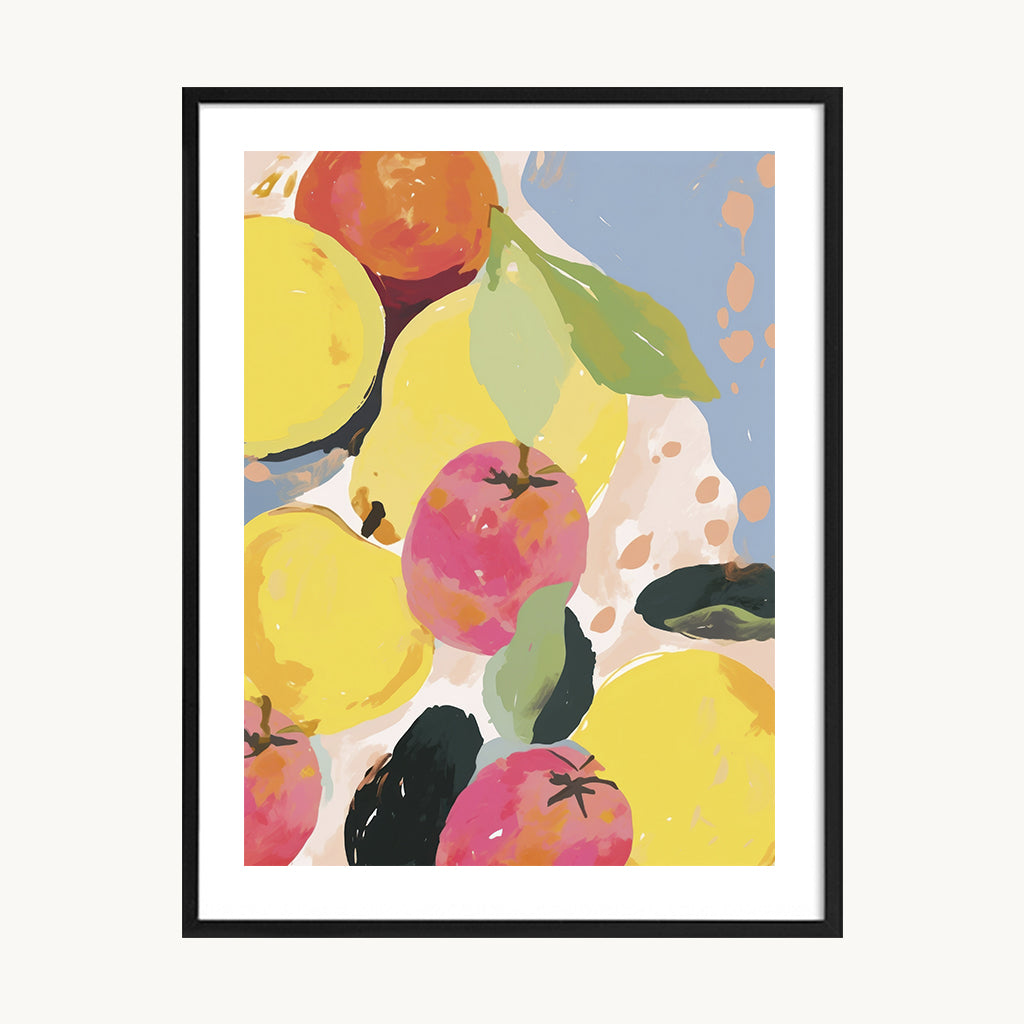 Cuadro Cocina Frutas Modernas Coloridas