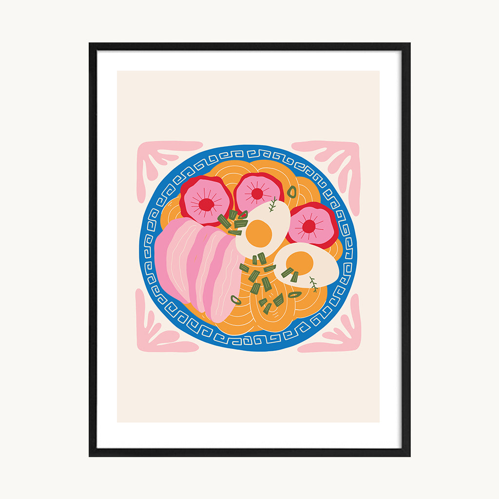 Cuadro Cocina Plato Pop Art