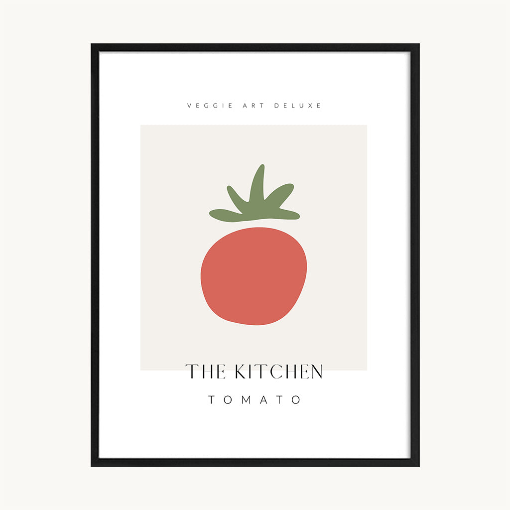 Cuadro Cocina Tomate Minimal Moderno
