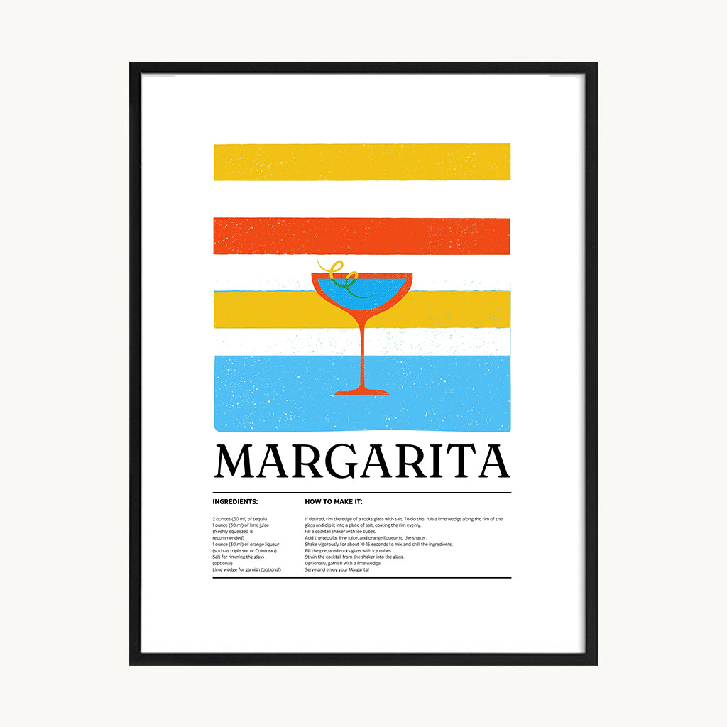Cuadro Cocina Margarita Ilustrado