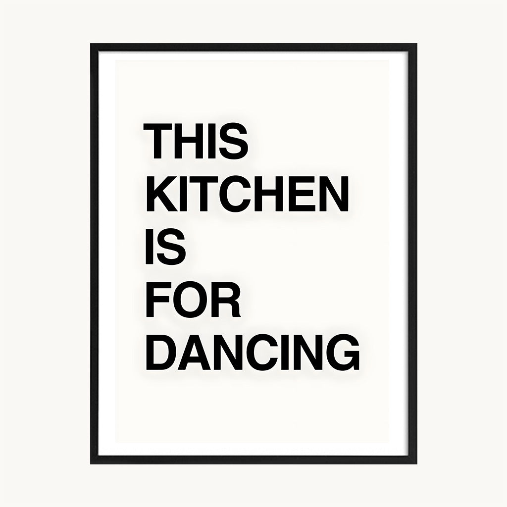 Cuadro Cocina This Kitchen is for Dancing