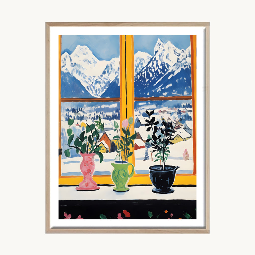 Cuadro Pop Ventana a la Cordillera 2