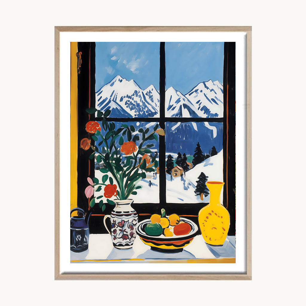Cuadro Pop Ventana a la Cordillera 1