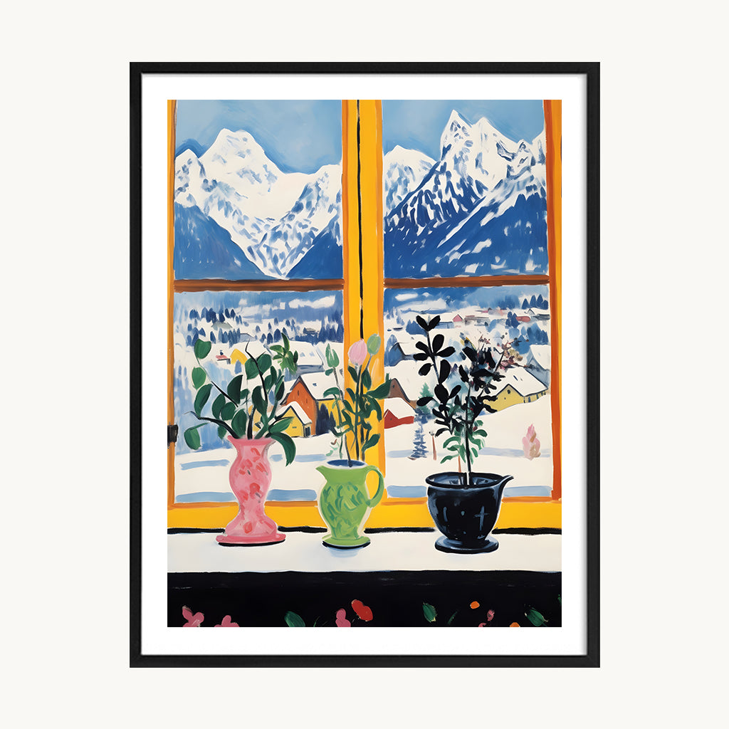 Cuadro Pop Ventana a la Cordillera 2