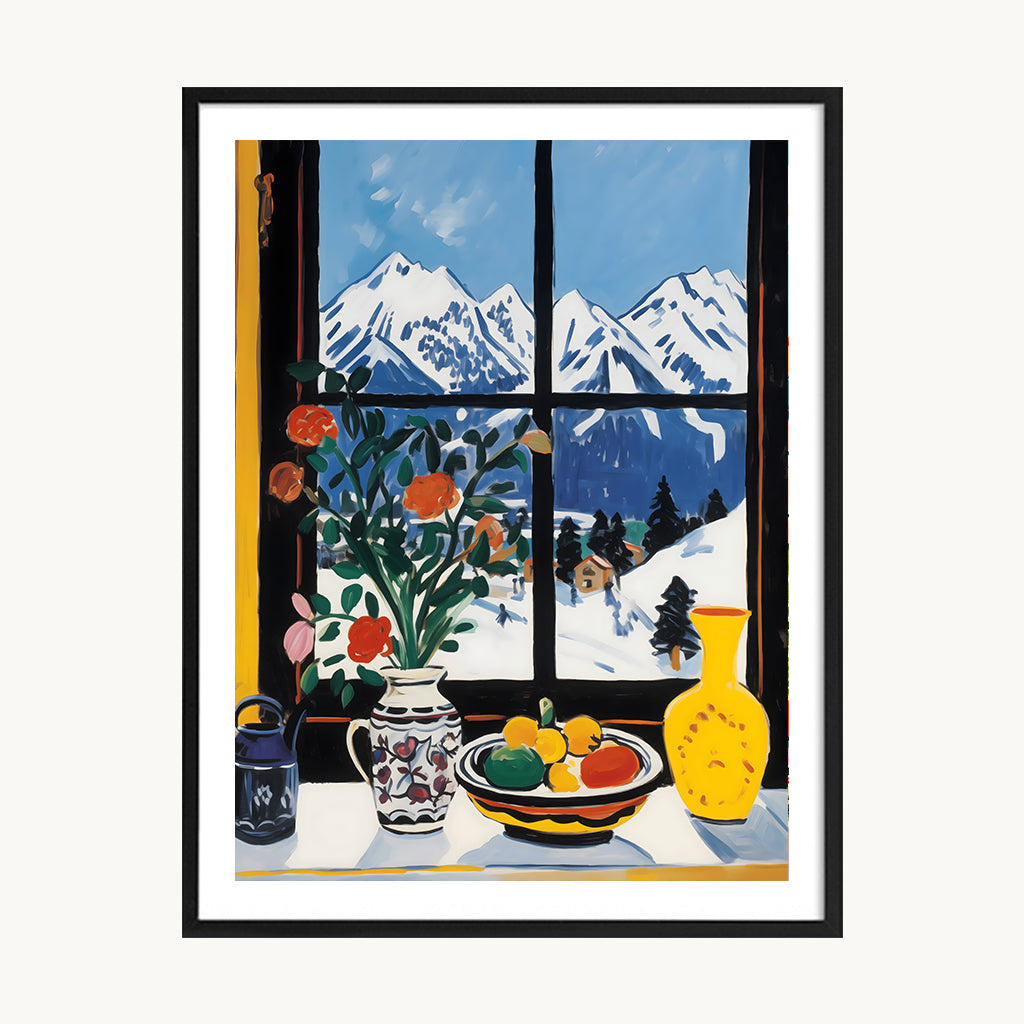 Cuadro Pop Ventana a la Cordillera 1
