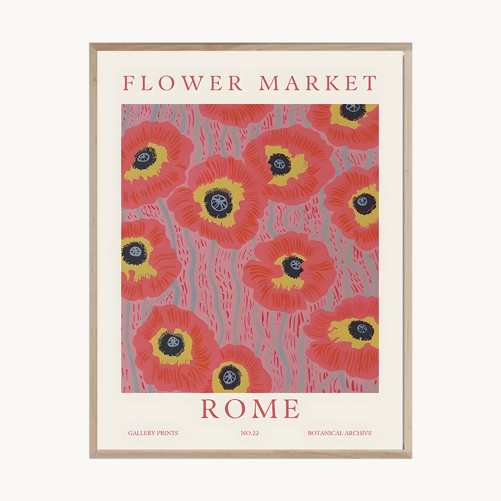 Cuadro Flower ROME