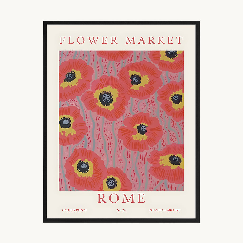 Cuadro Flower ROME