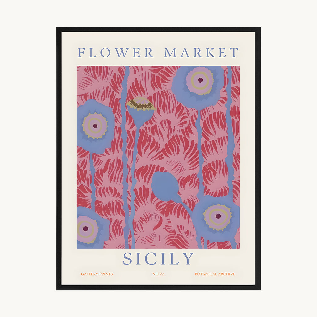 Cuadro Flower SICILY
