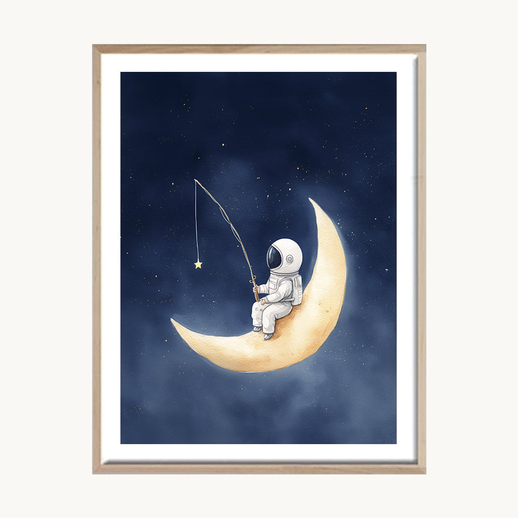 Cuadro Infantil Luna Mágica