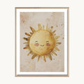 Cuadro Infantil Sol Sonriente