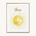 Cuadro Infantil Sol Brillante