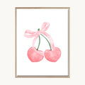 Cuadro Infantil Cerezas Rosadas