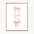 Cuadro Infantil Lazos Rosados
