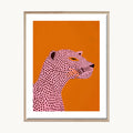 Cuadro Infantil Tigre Rosa Pop