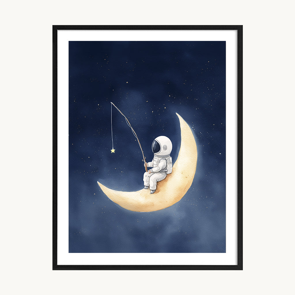 Cuadro Infantil Luna Mágica