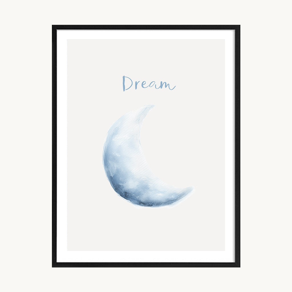 Cuadro Infantil Luna Minimal