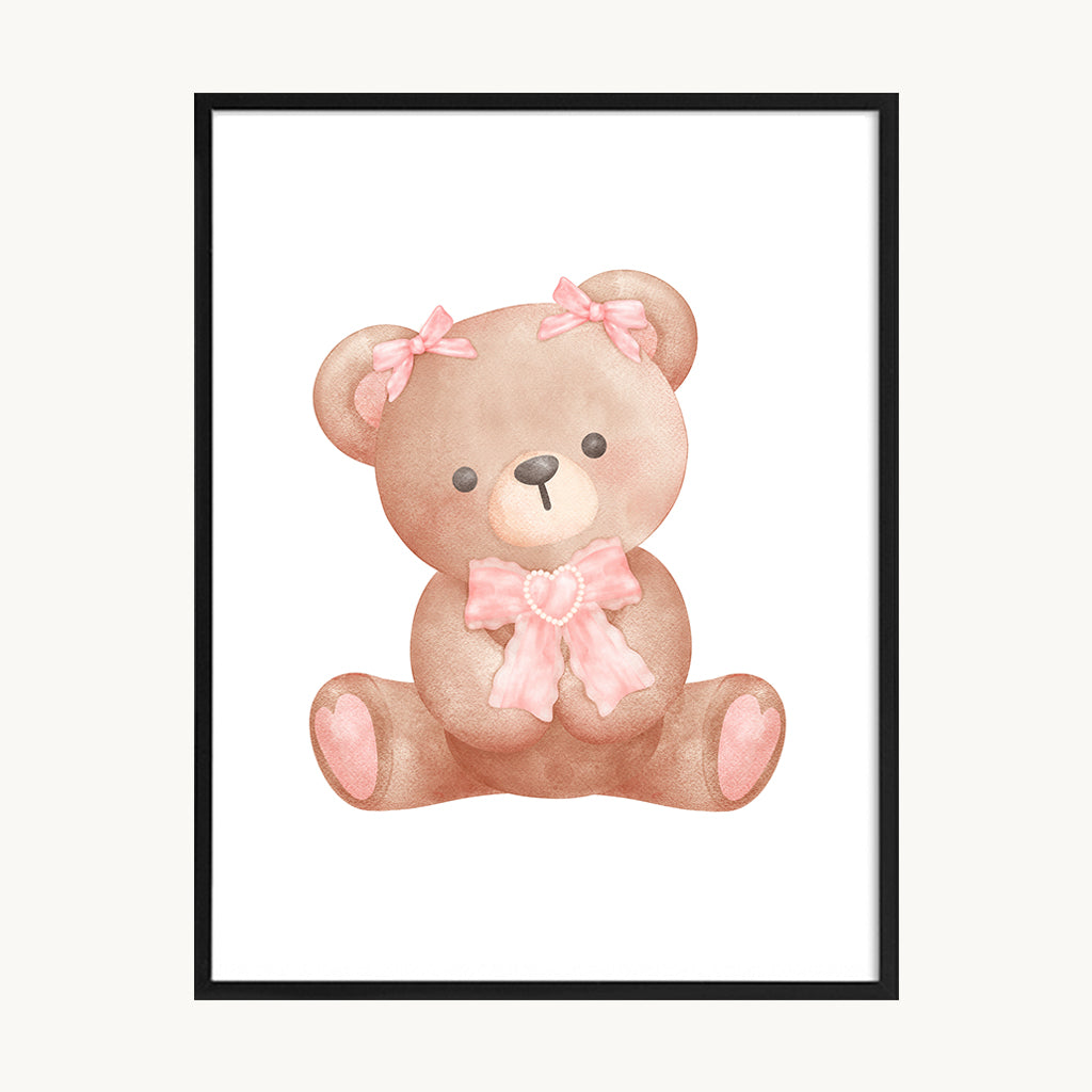 Cuadro Infantil Osito Teddy