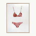 Cuadro Juvenil Bikini Floreado 2