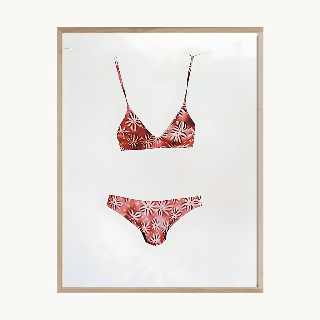 Cuadro Juvenil Bikini Floreado 2
