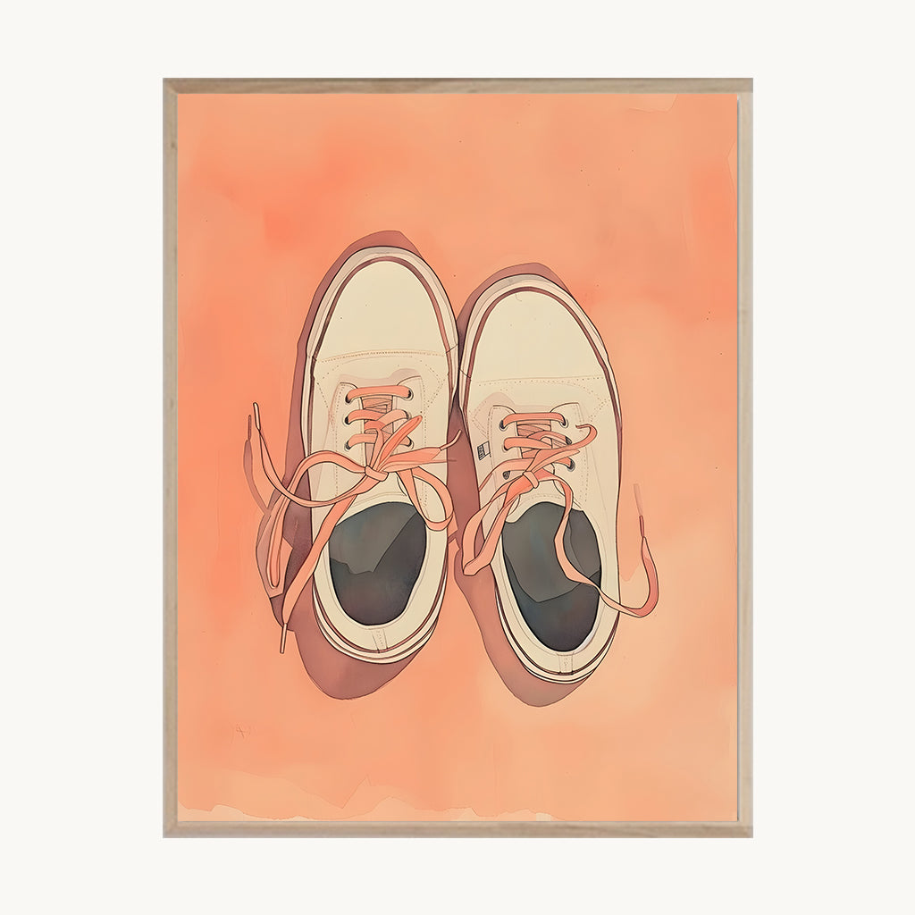 Cuadro Juvenil Zapatillas Vintage