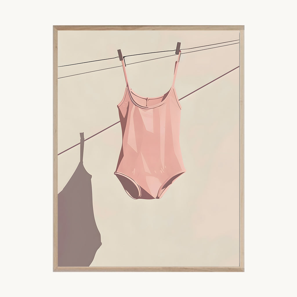 Cuadro Juvenil Traje de Baño Minimal
