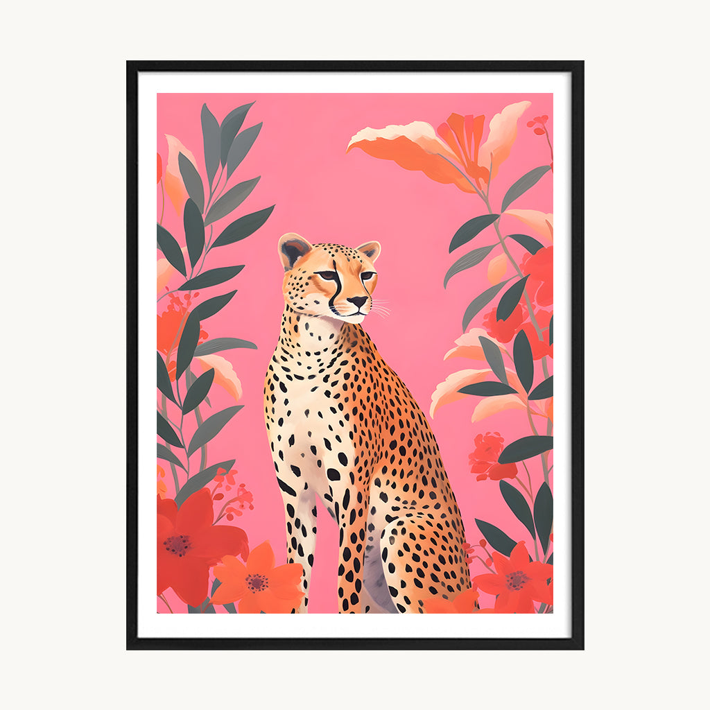 Cuadro Juvenil Tigre Tropical