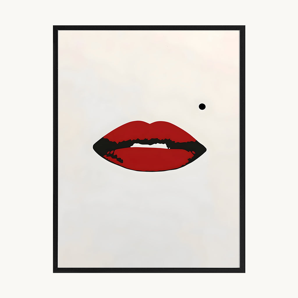 Cuadro Juvenil Labios Pop