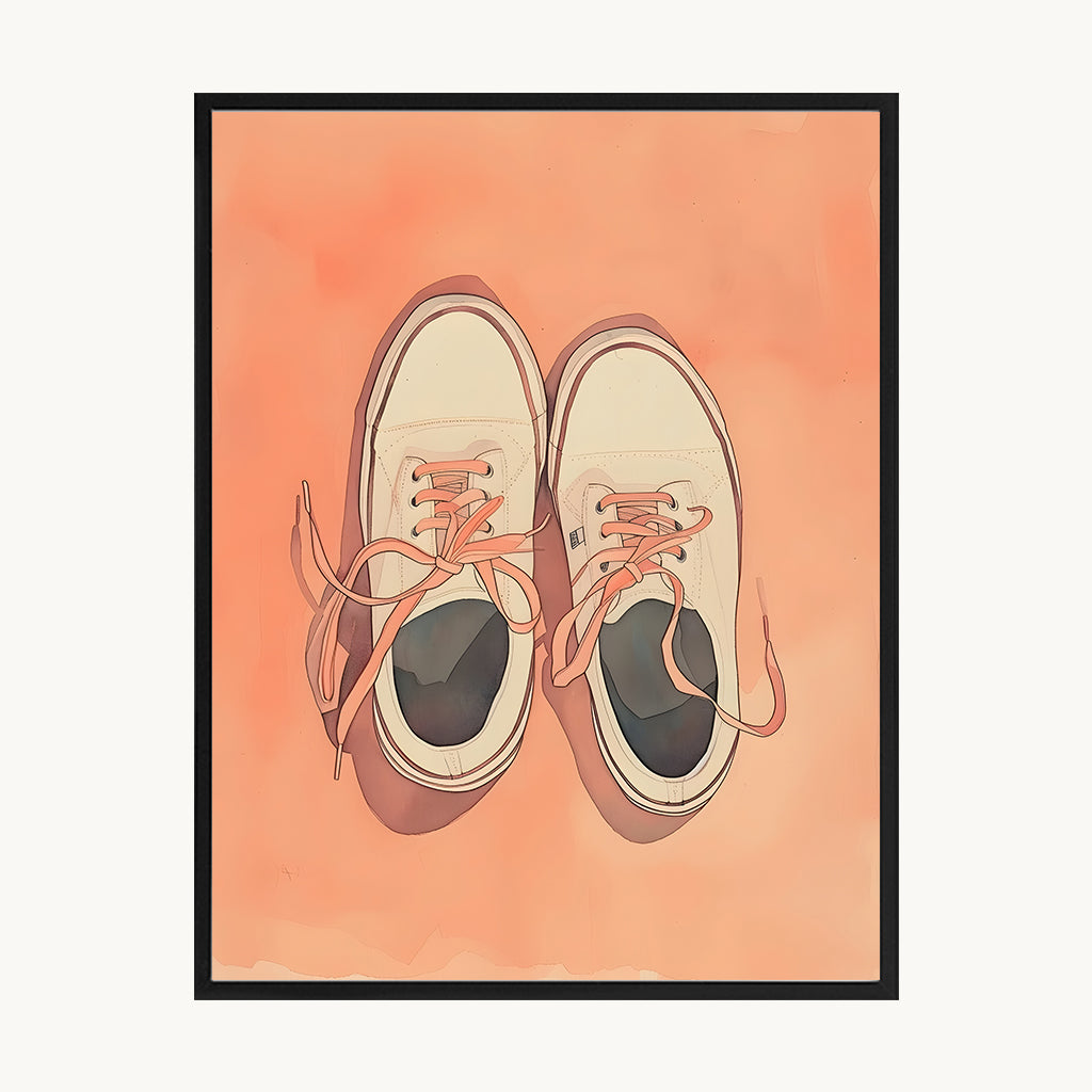 Cuadro Juvenil Zapatillas Vintage