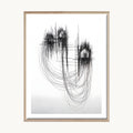 Cuadro Arte Moderno Movimiento Abstracto Lineal