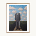 Cuadro Arte Moderno Figura Conceptual Cielo y Nubes