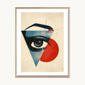 Cuadro Arte Moderno Ojo Geométrico Moderno