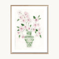 Cuadro Naturaleza Jarrón Floral Rosado Decorativo 2