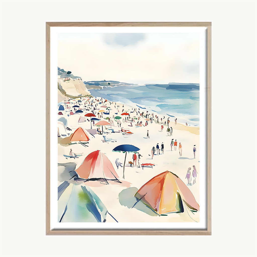 Cuadro Playa Colorida Verano Decorativo 2