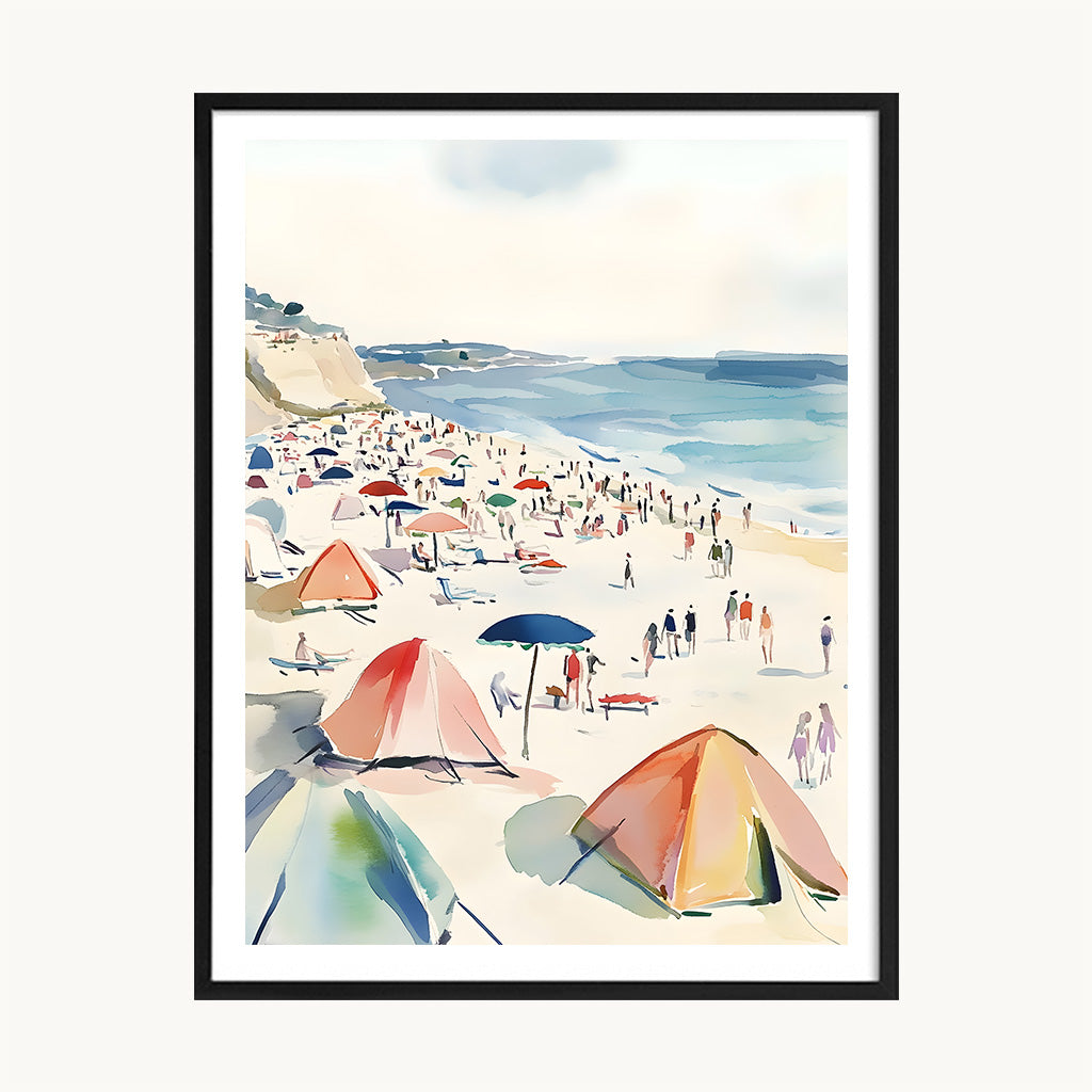Cuadro Playa Colorida Verano Decorativo 2