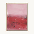 Cuadro Letras Love Rosa Pintura