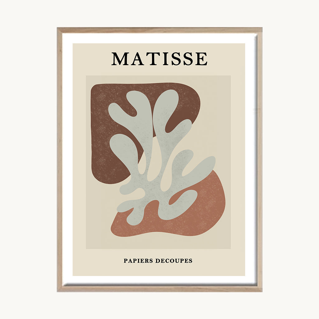 Cuadro Letras Matisse Beige Orgánico