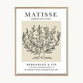 Cuadro Letras Matisse Floral Lineal